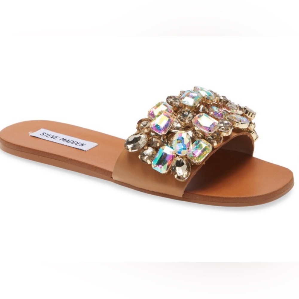 Steve Madden Brionna Embellished Slide Sandal